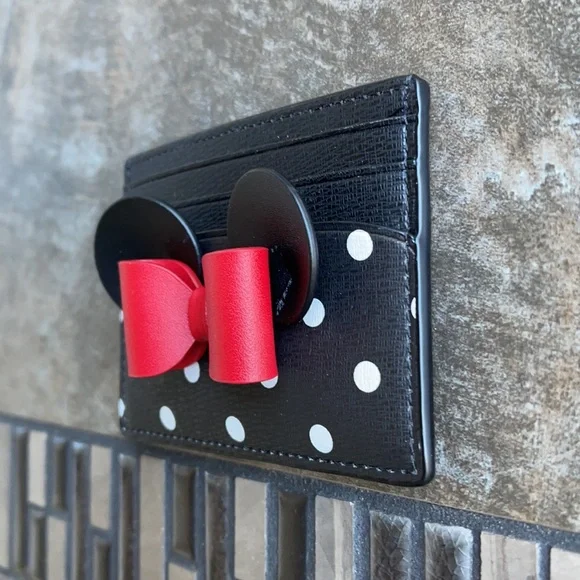 disney x kate spade new york other minnie mouse cardholder - Picture 3 of 16